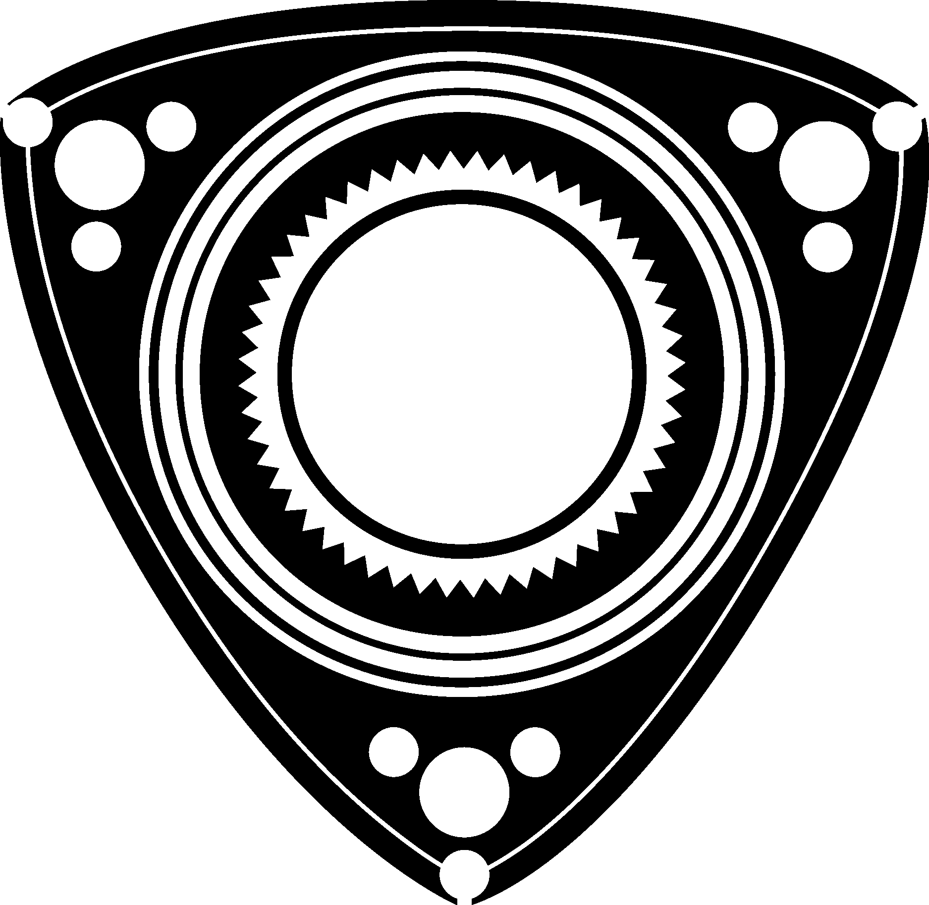 Mazda Wankel Rotary Logo Vector Logo